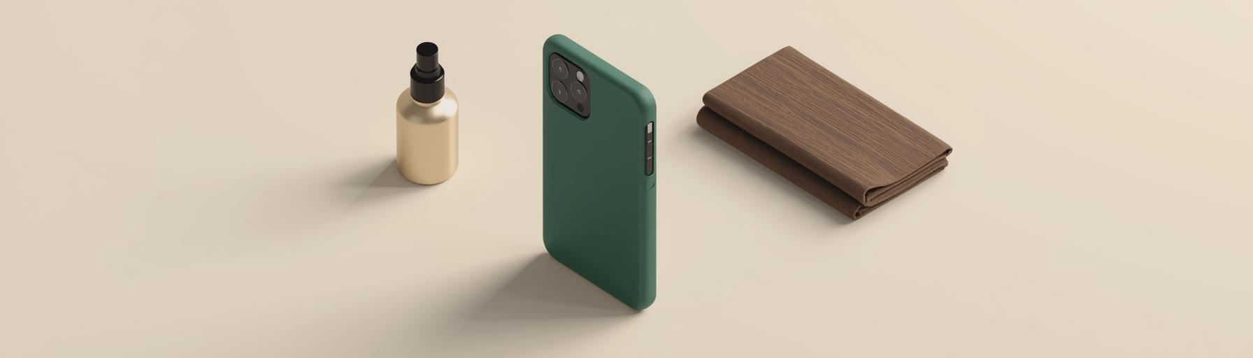 How to clean different case materials